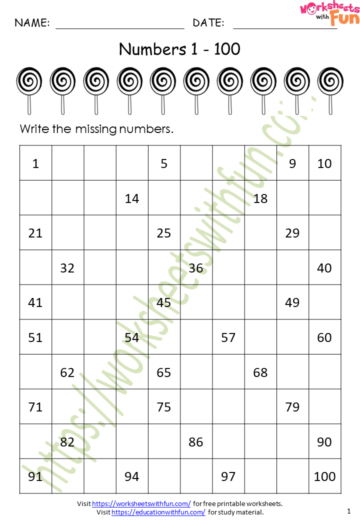 course mathematics preschool